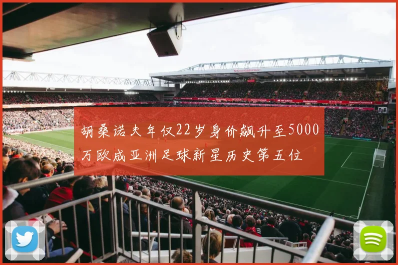 胡桑诺夫年仅22岁身价飙升至5000万欧成亚洲足球新星历史第五位